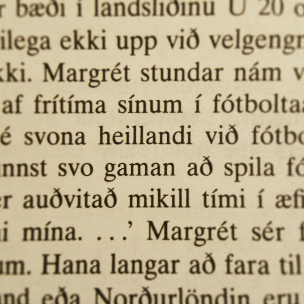 Icelandic language