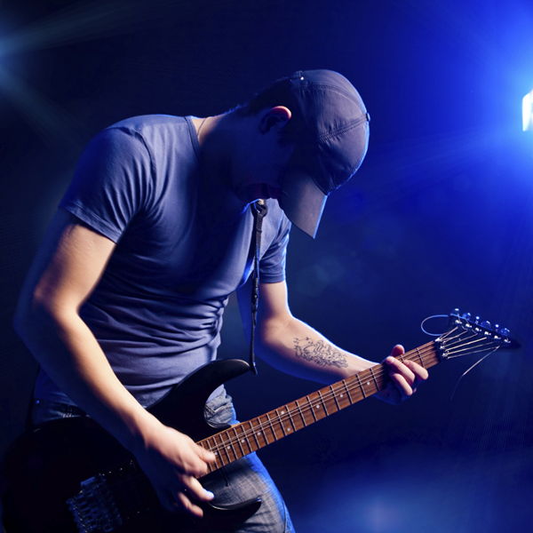 Lead guitar logo