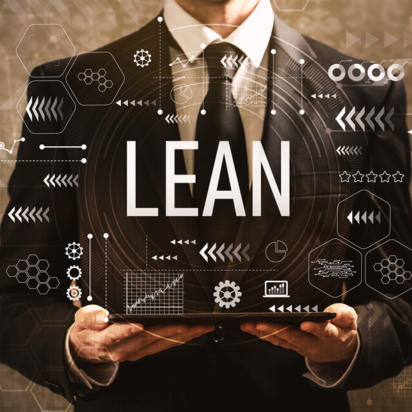 Lean manufacturing logo