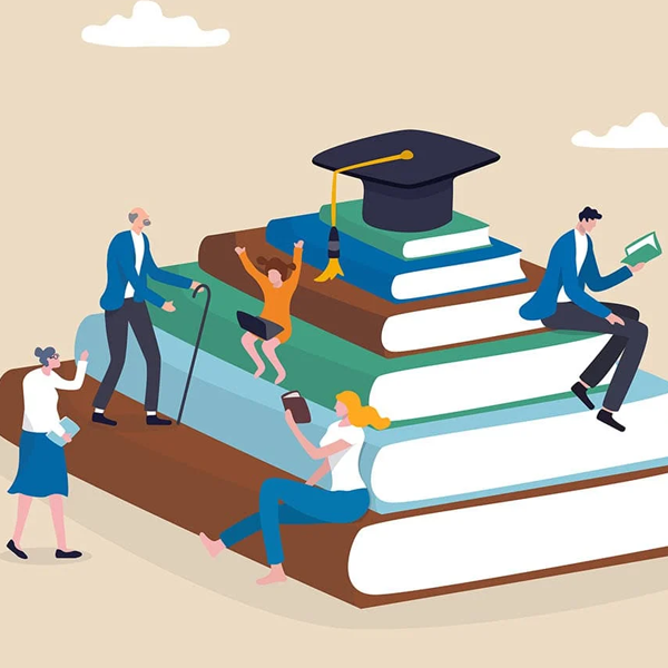 Lifelong learning logo