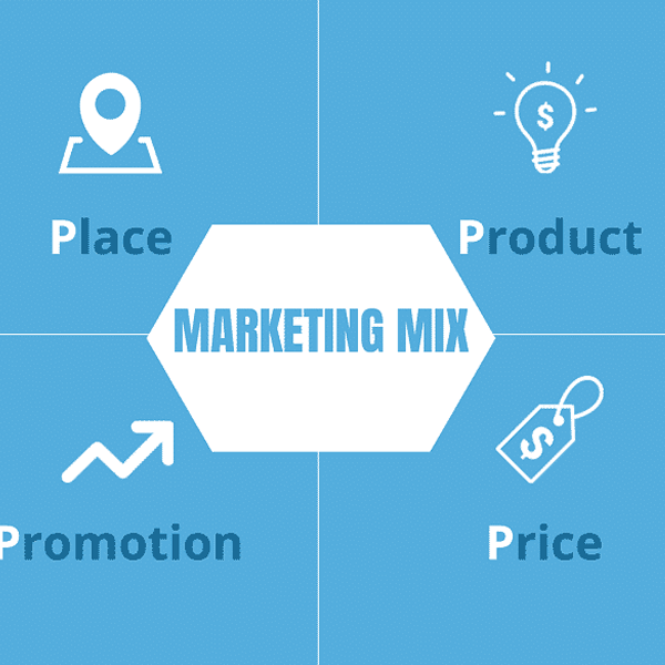 Marketing mix logo