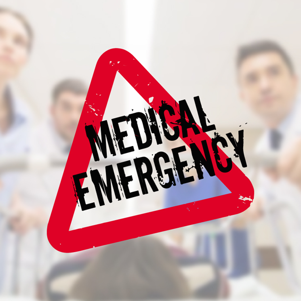 Medical emergency logo