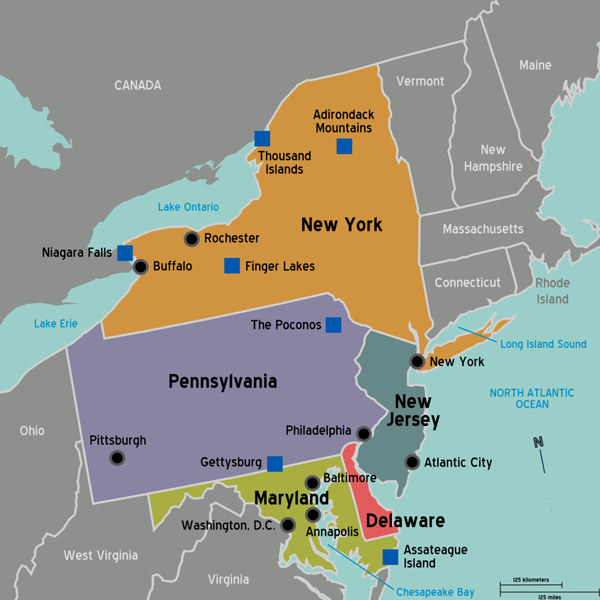 Mid-Atlantic states logo