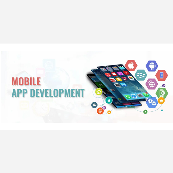 Mobile application development logo