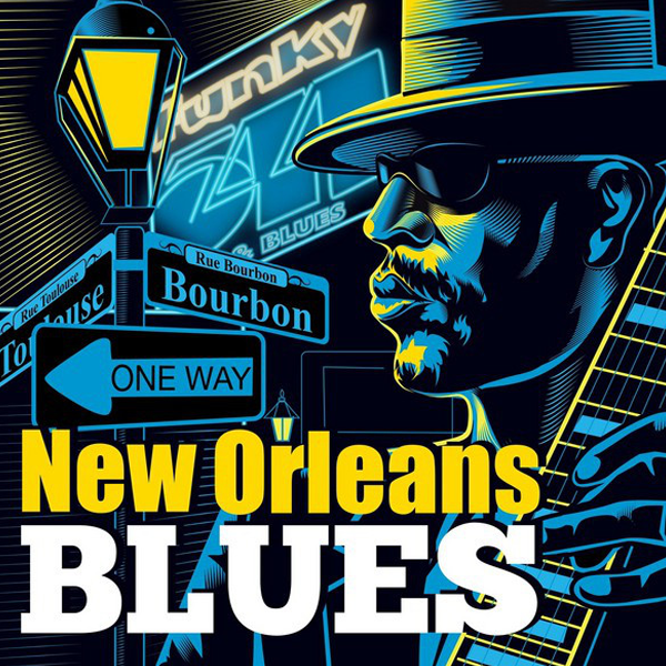 New Orleans blues logo