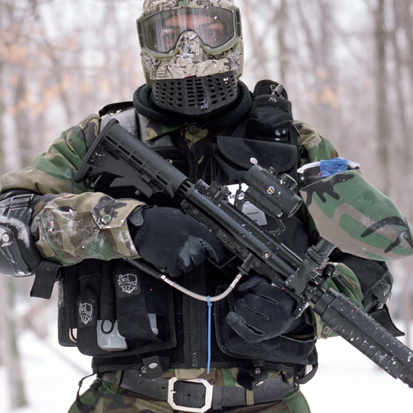 Paintball equipment logo