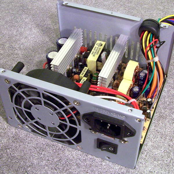 Power supply logo