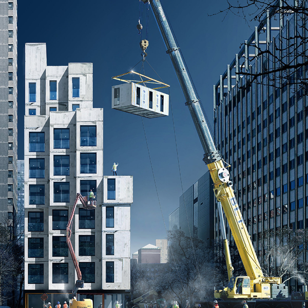 Prefabrication logo