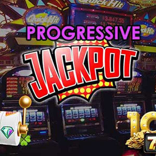 Progressive jackpot logo