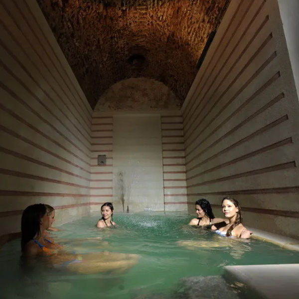 Public bathing logo