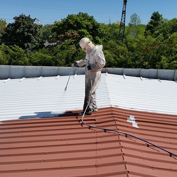 Roof coating logo