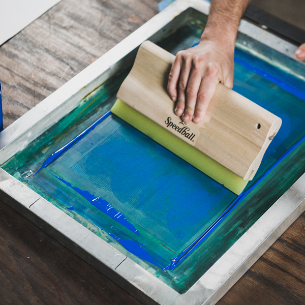 Screen printing logo