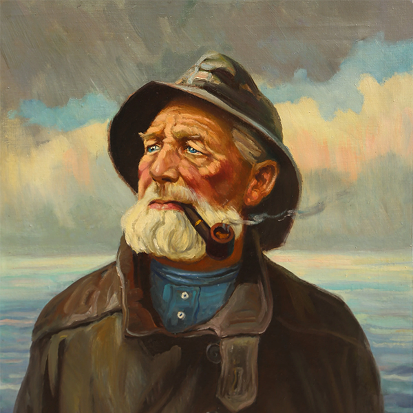 Sea captain logo