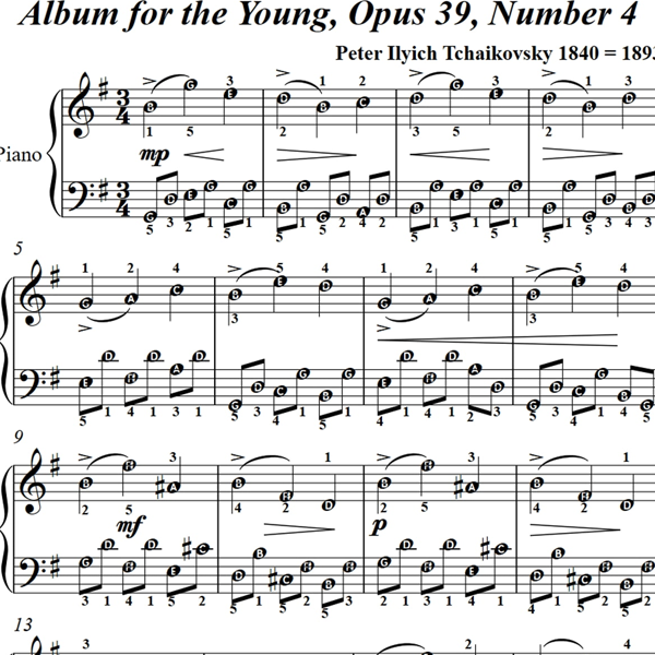 Sheet music logo