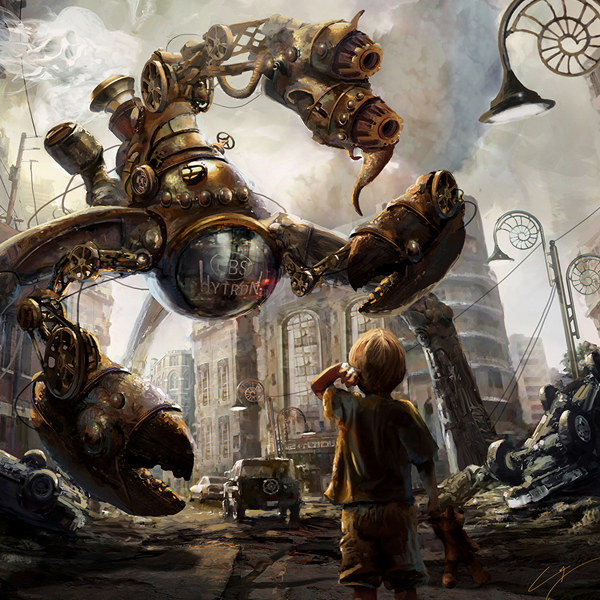 Steampunk-art