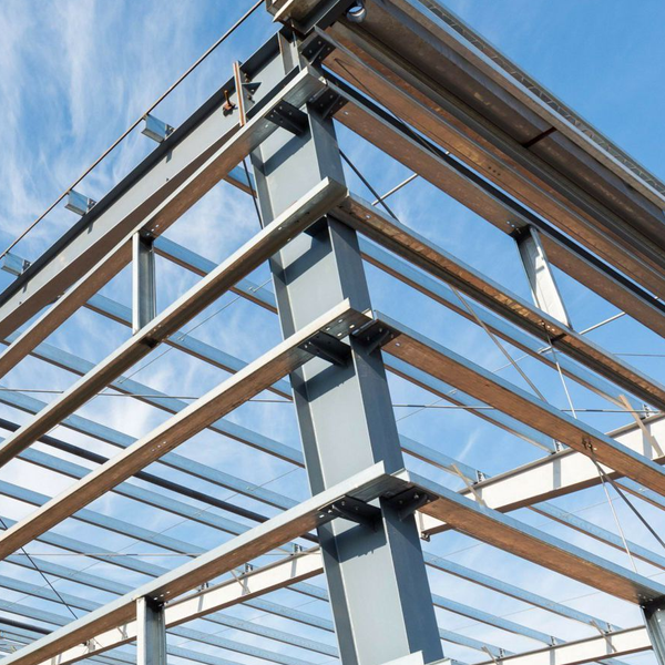 Steel frame logo