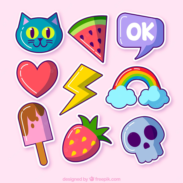 Sticker logo