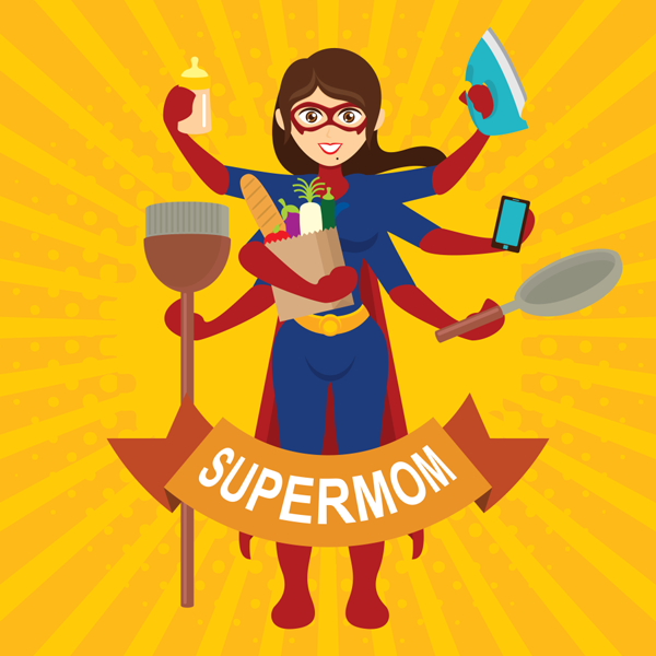 Super Mom logo