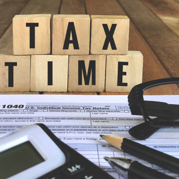 Tax preparation logo