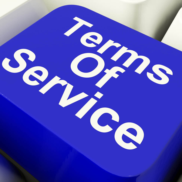Terms of service logo