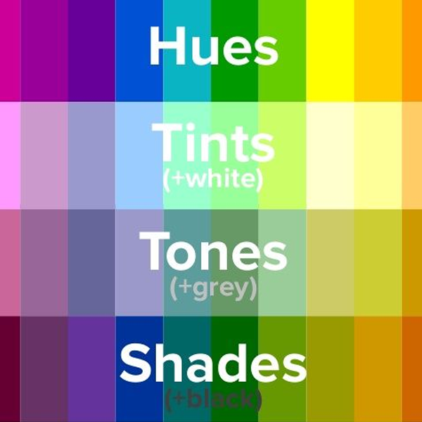 Tints and shades logo