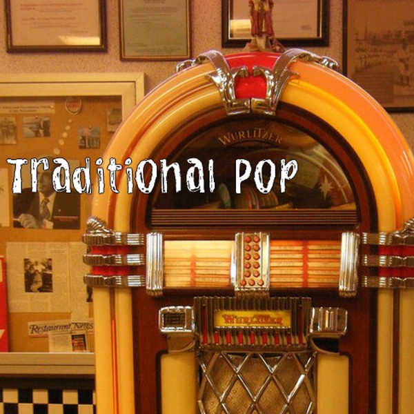 Traditional pop music logo