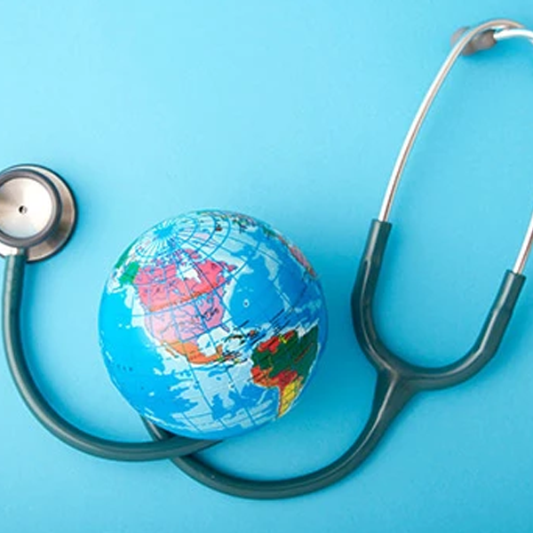 Travel nursing logo