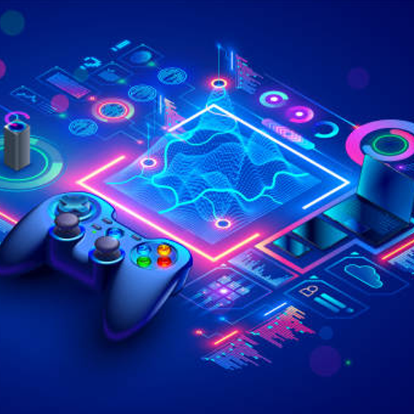 Video game design logo