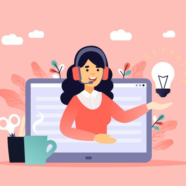 Virtual assistant logo
