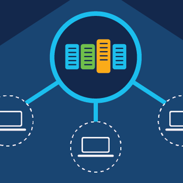 Virtual machine logo