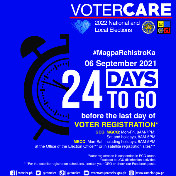 Voter registration logo