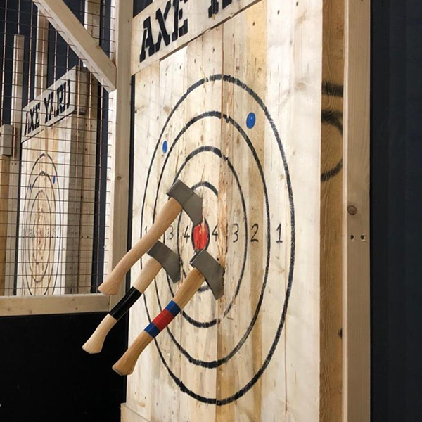 Axe throwing logo
