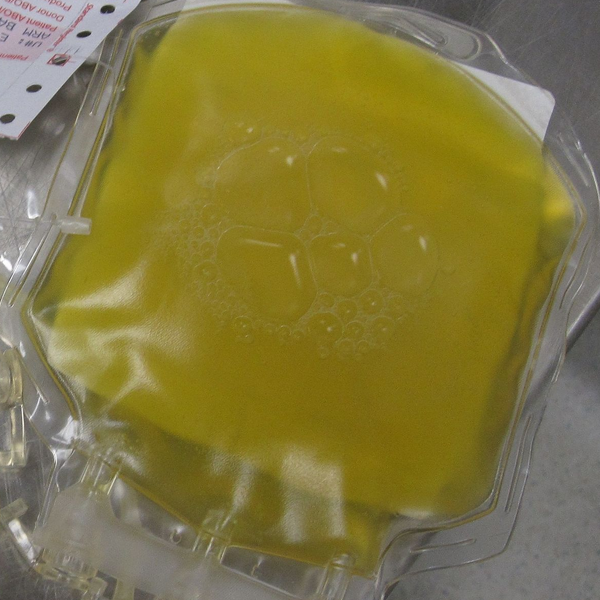 Blood plasma logo
