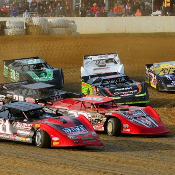 Dirt track racing logo