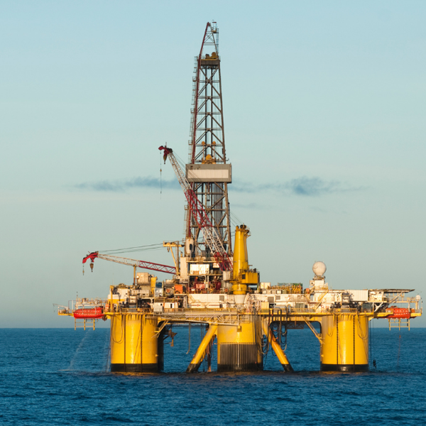 Drilling rig logo