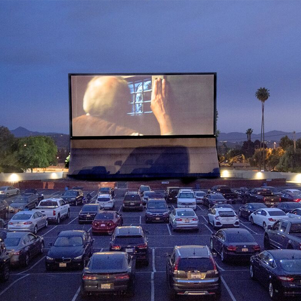 Drive-in theater logo