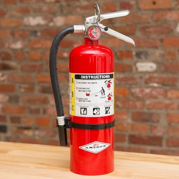 Fire extinguisher logo