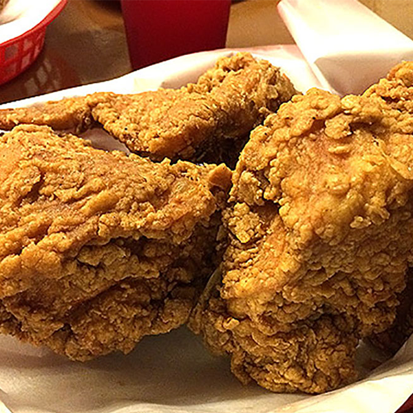 Fried chicken restaurant logo