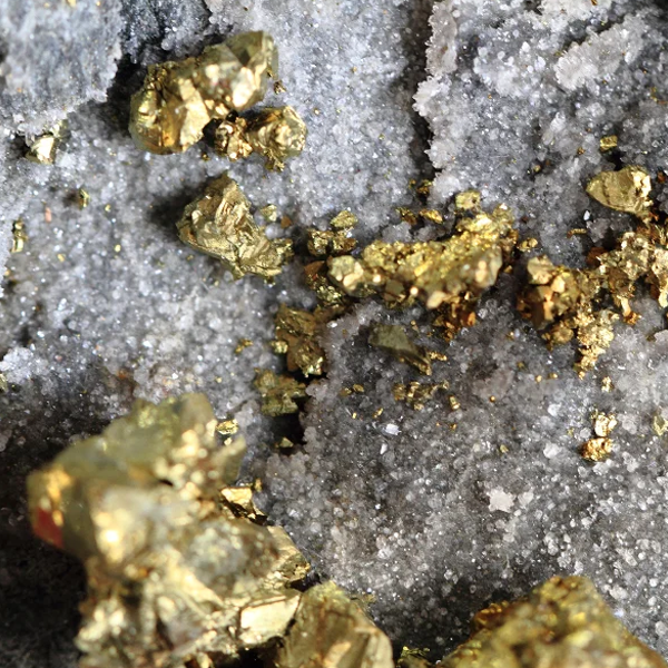 Gold mining logo