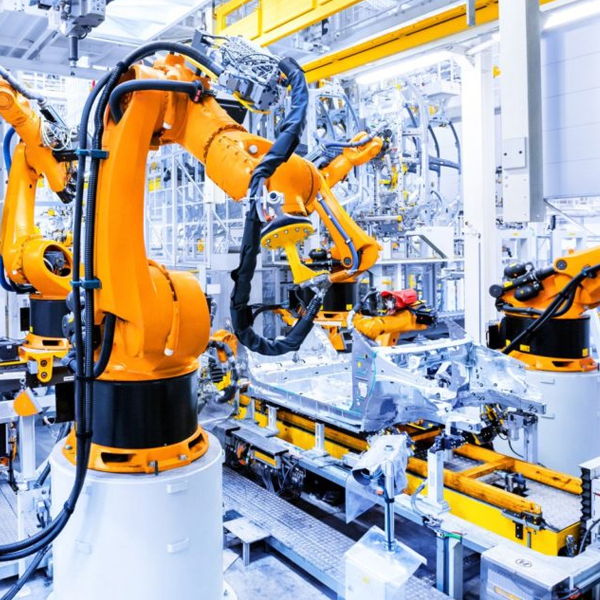 Industrial robot logo