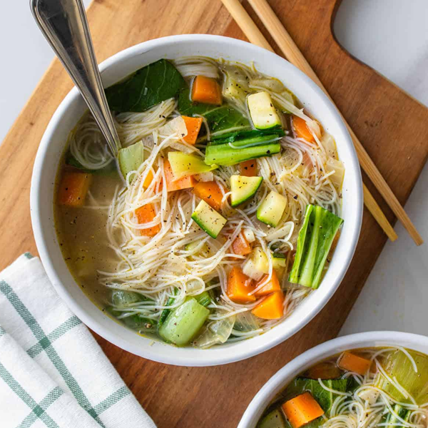 Noodle soup logo
