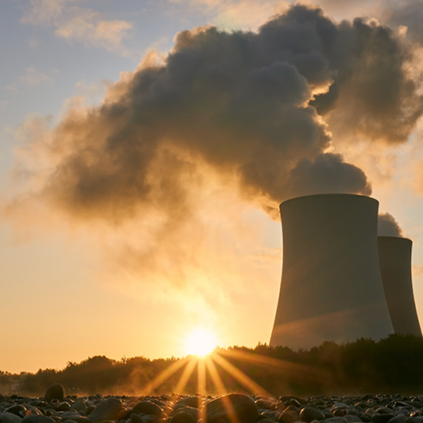 Nuclear power logo