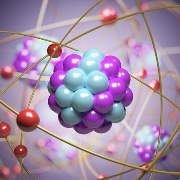 Particle physics logo