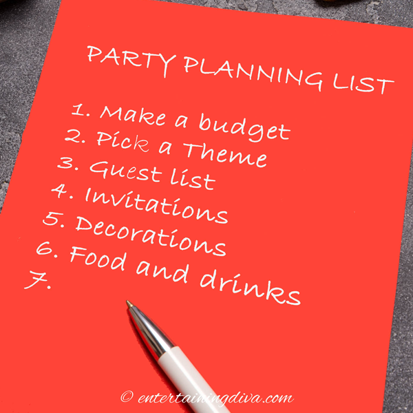 Party plan logo