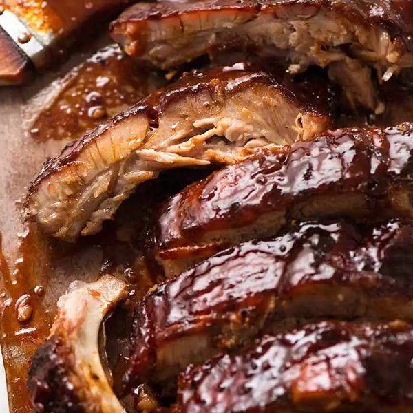Pork ribs logo