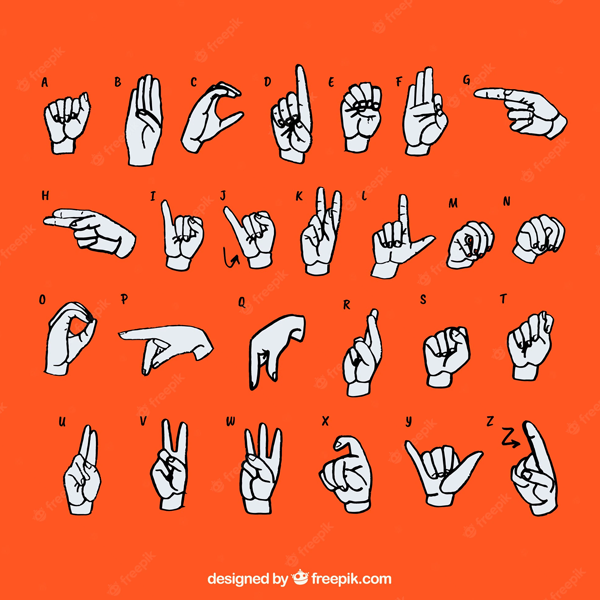 Sign language