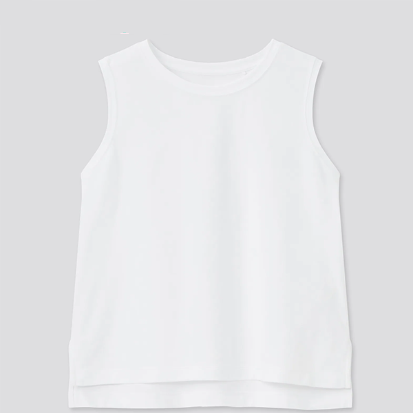 Sleeveless shirt logo