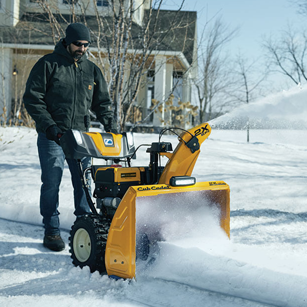 Snow blower logo