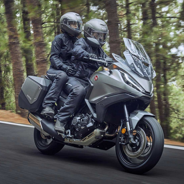 Sport touring motorcycle logo