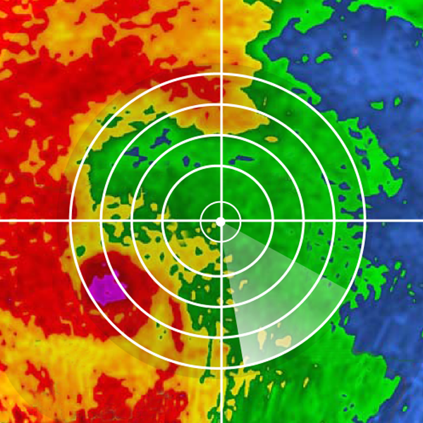 Weather radar logo